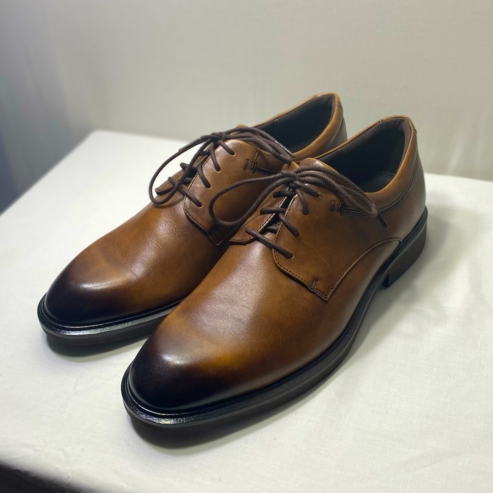 Ecco Men’s Vitrus II Brown Leather Shoes